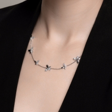 Topaz daşlı gümüş boyunbağı 2